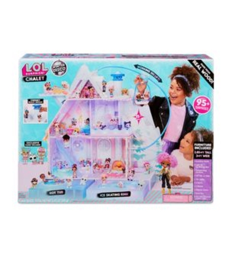 לול בקתת סקי מפוארת