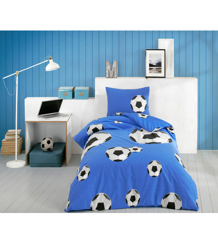 Футбол синий