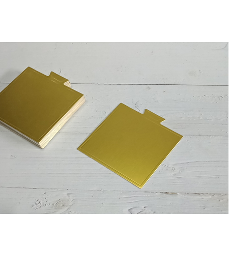 תחתית קינוחים ריבוע זהב