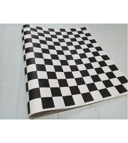 נייר עיתון משבצות שחור לבן