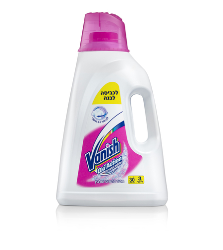 מסיר כתמים ג'ל לכביסה לבנה וניש קליה 3 ליטר
