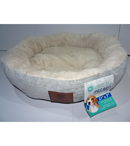 מיטה לכלב קטן, כירבולית עגולה  קוטר 53 AKC