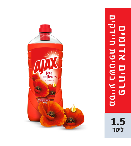 אגקס חגיגת הפרחים אדום 1.5 ליטר