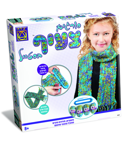 סורגים צעיף בסטייל