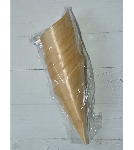 קונוס מעץ - מארז של 50 יחידות