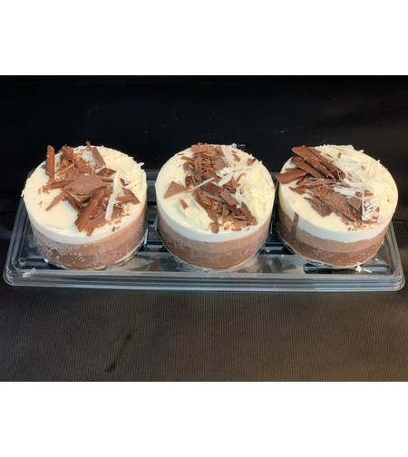 Individual Tricolor Mini Cakes-Dairy-Badatz