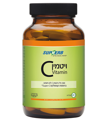ויטמין C לא חומצי 500 מ