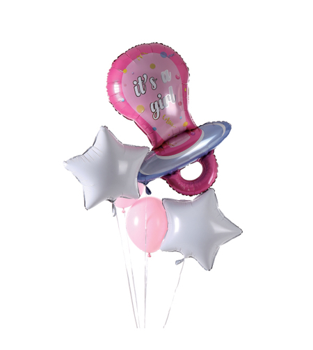 זר בלונים It's a girl