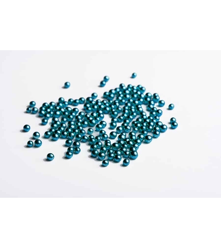 פנינים כחול מטאלי 5 מ