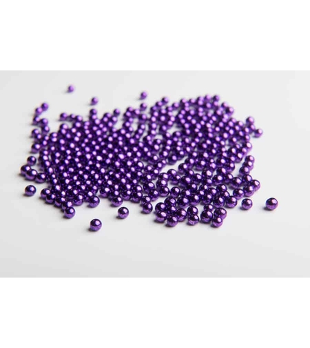 פנינים סגול מטאלי 5 מ