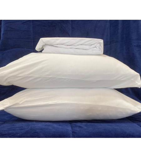 Трикотажный комплект белый снег