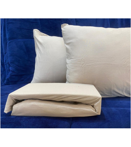 Трикотажный комплект крем 