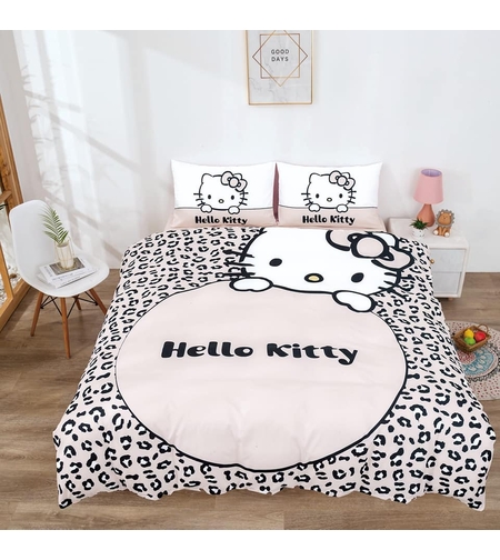 מצעי הלו קיטי ורד 180/200