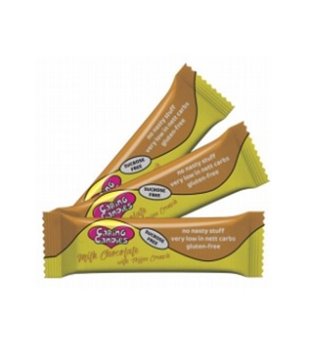  Sugar Free 30% Milk Chocolate with Toffee Crunch 50g 