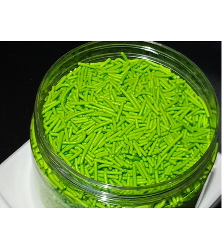 סוכריות קונפטי צבע ירוק 200 גרם 