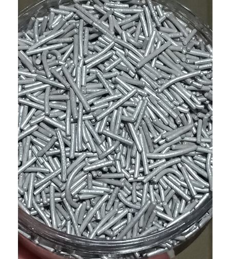 סוכריות קונפטי צבע כסף 200 גרם 