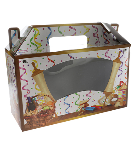 קופסא מתקפלת למשלוח מנות חלון 20*13*34 ס