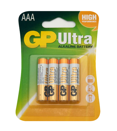 סוללה אולטרה אלקליין   AAA - 4 סוללות