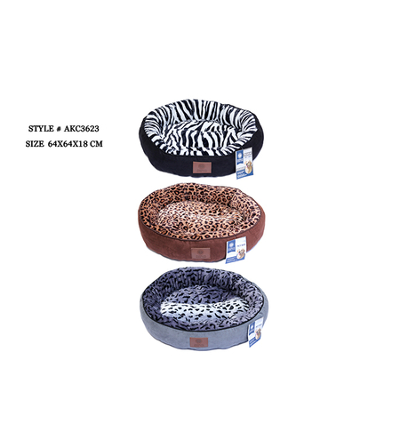 מיטה לכלב בינוני מנומרת