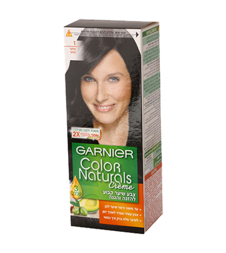 צבע לשיער קולור נטורלס גוון שחור טבעי 1