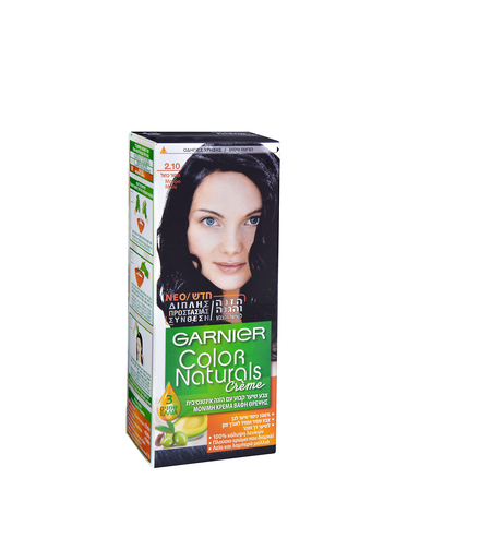 צבע לשיער קולור נטורלס גוון  שחור כחול 2.10