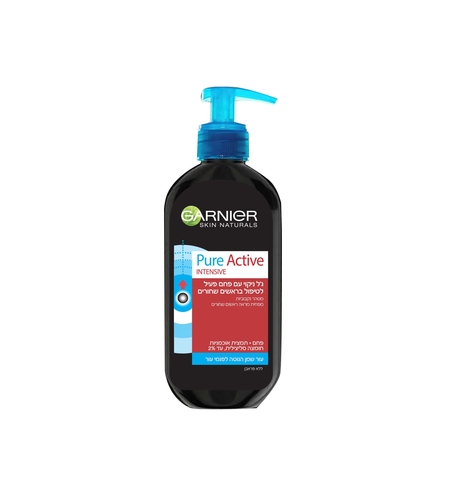 ג'ל ניקוי עם נגזרת פחם פיור אקטיב