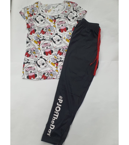 פיג'מה מעבר נשים דלתא שרוול קצר