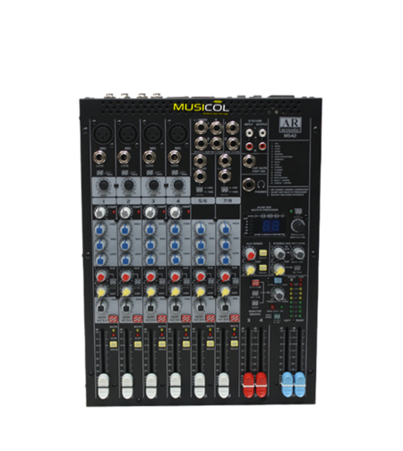 מיקסר 8 כניסות, כרטיס קול ואפקט AR-ACOUSTIC MS42
