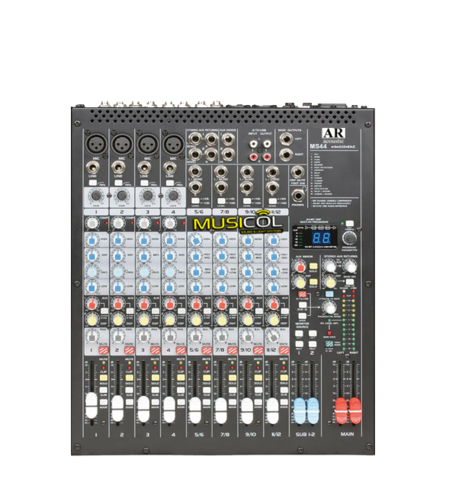 מיקסר 12 כניסות, כרטיס קול ואפקט AR-ACOUSTIC MS44