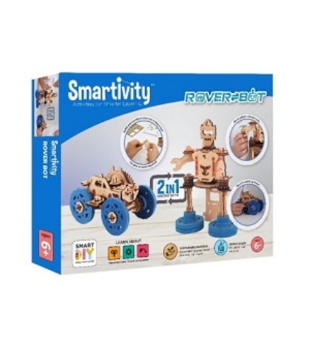  SMRT1112 Smartivity  - רובר בוט 2 רובוטים בערכה אחת