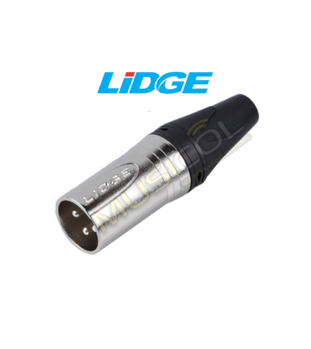 מחבר XLR זכר לכבל LIDGE YM001A