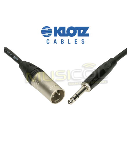 כבל XLR - PL באורך 3 מ' KLOTZ M1MS1K0300