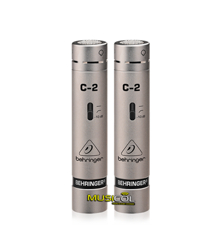 זוג מיקרופוני קונדנסור מקצועיים BEHRINGER C-2