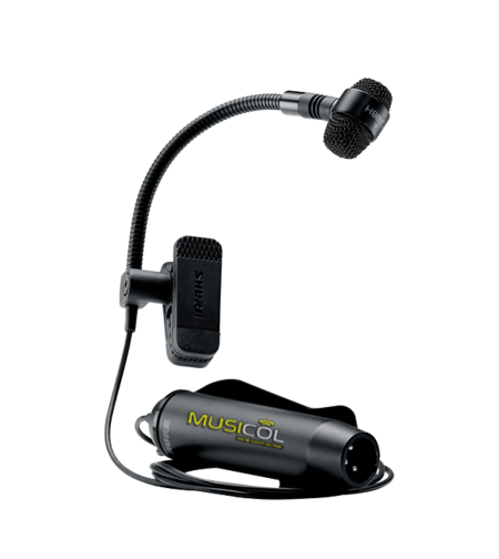 מיקרופון קונדנסר לכלי נשיפה SHURE PGA98H-XLR