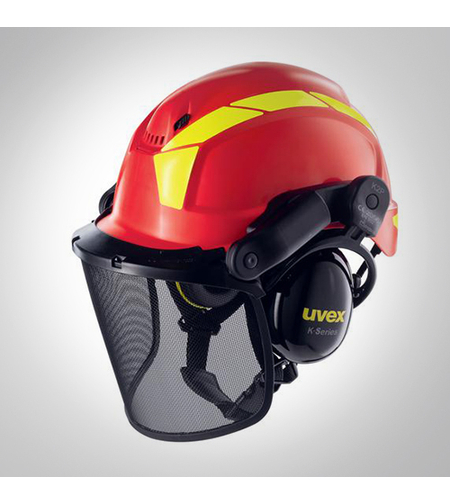 קסדת מגן משולבת דגם UVEX forestry