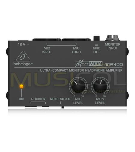 מגבר מוניטור לאוזניות  BEHRINGER MA400