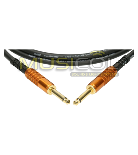 כבל גיטרה ובס באורכים שונים KLOTZ FunkMaster TM