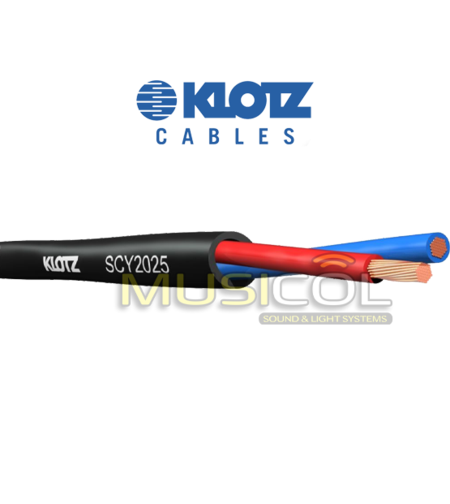 גלגל כבל רמקול 2X1.5 באורכים שונים LY215S