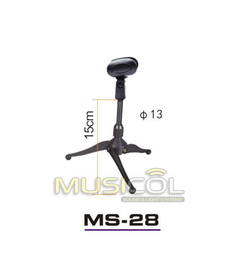 סטנד שולחני למיקרופון AR ACOUSTIC MS-28