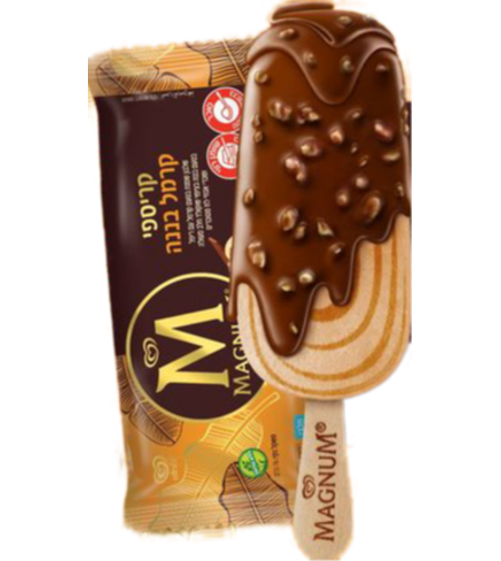 מגנום קריספי קרמל בננה