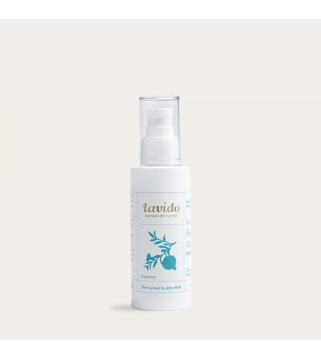 תחליב פנים לעור רגיל-יבש- מיצוי רימון, ניצת התפוז וגזר  - לבידו