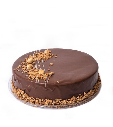 עוגת קרם נוטלה אגוזים | חלבי - בד