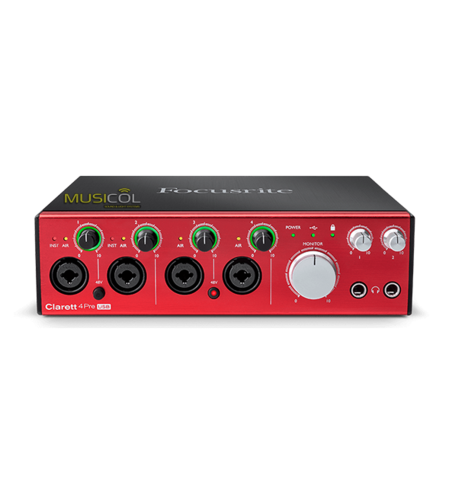 כרטיס קול Focusrite Clarett 4Pre USB