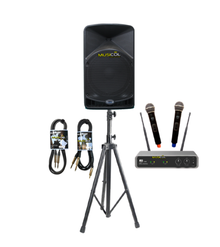 ערכת קריוקי בלוטוס PH-12U42 400W