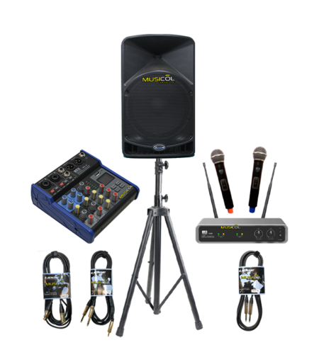 ערכת קריוקי בלוטוס PH-12M4U42 400W