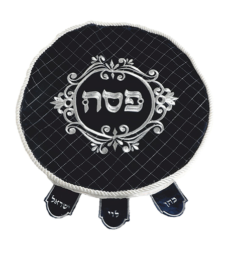 Exquisite German velvet Passover cover 45 cm