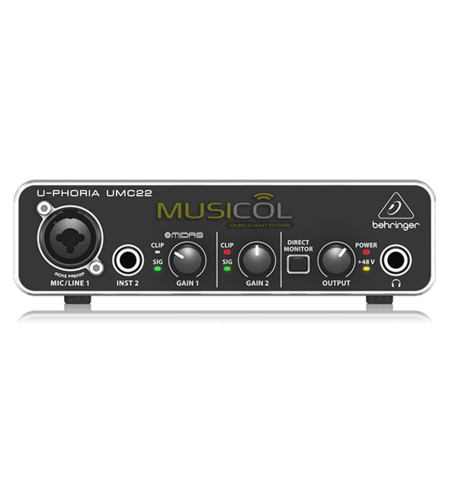 כרטיס קול BEHRINGER UMC22