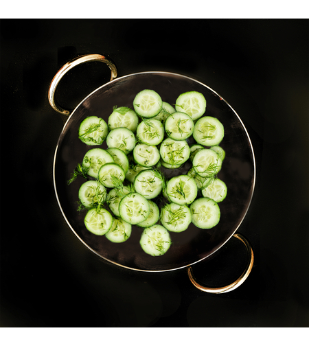 סלט מלפפונים בשמיר