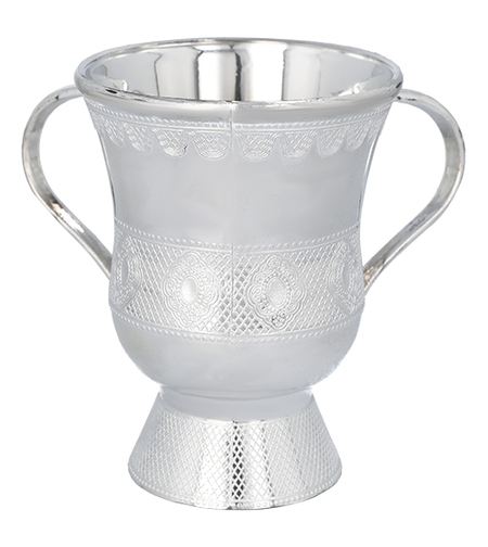 נטלה פלסטיק מהודרת צבע כסף 16 ס