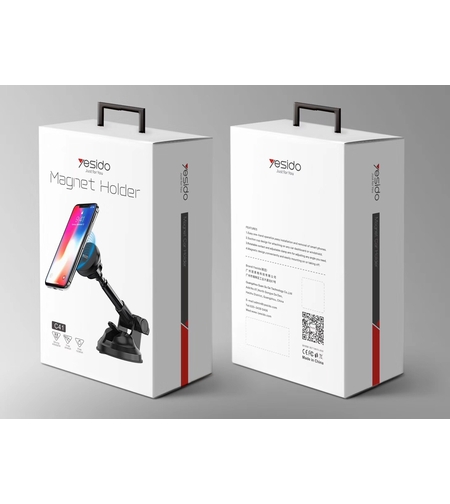 מעמד לטלפון עם זרוע טלסקופית 360 מעלות 